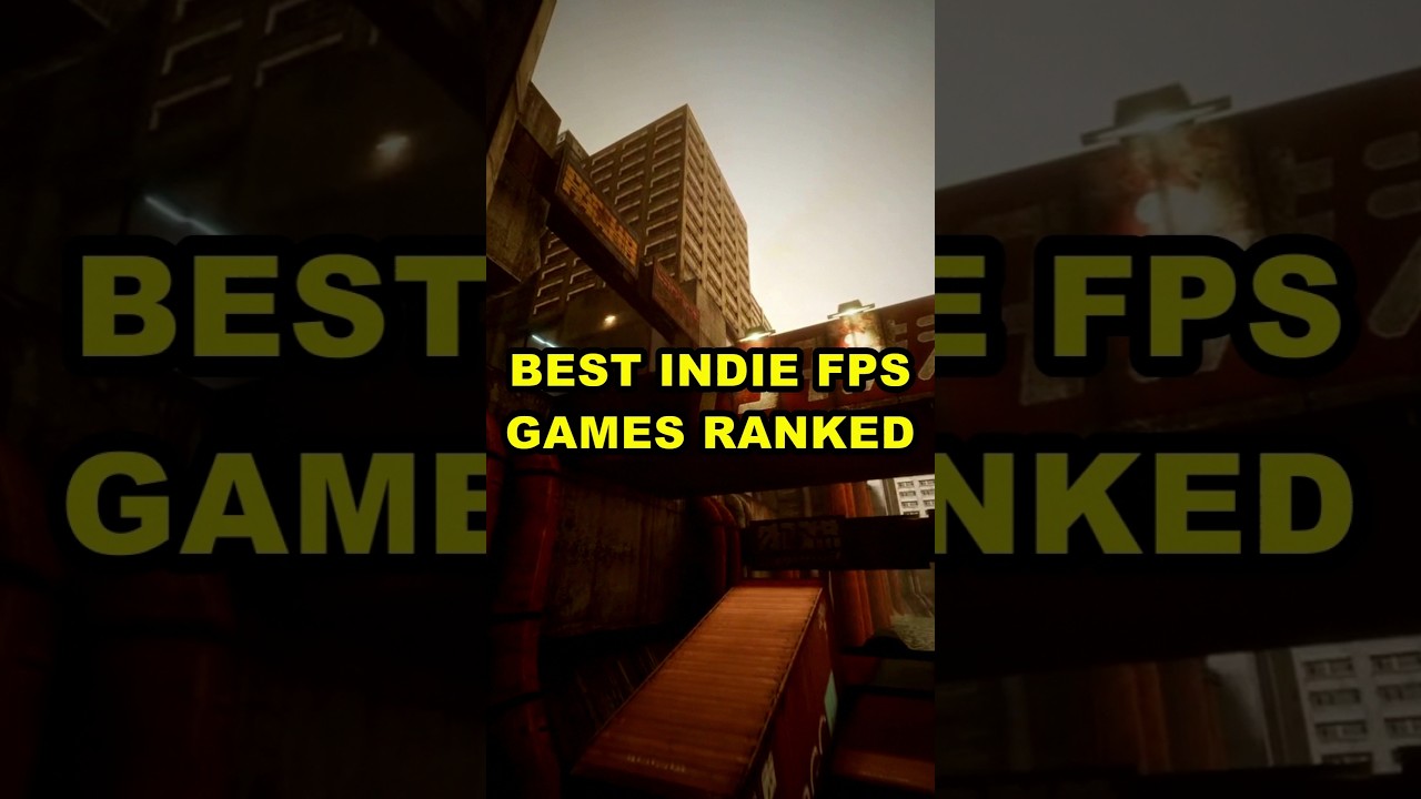 You are currently viewing Best Indie FPS Games Ranked: SPRAWL Takes the Crown