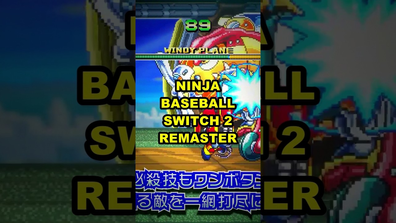 Read more about the article Ninja Baseball League-Man: Bases Loaded llega a Switch 2