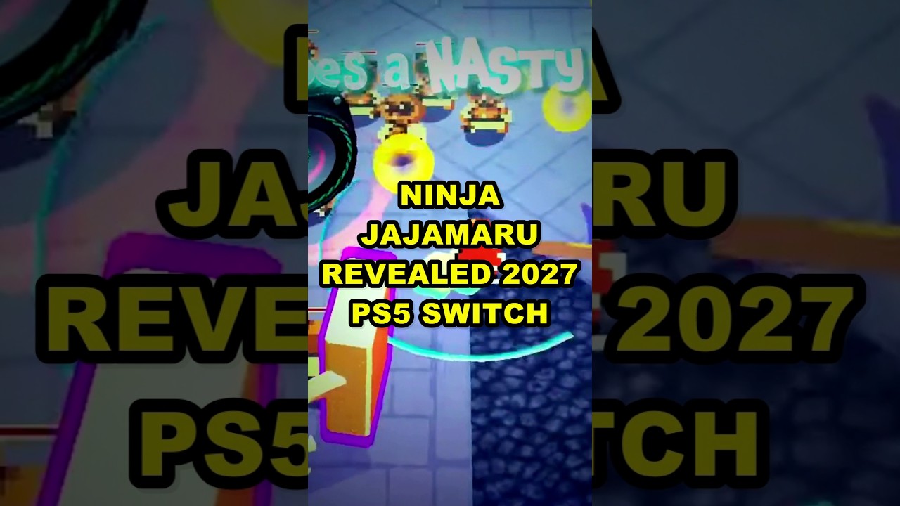 You are currently viewing Ninja JaJaMaru annoncé sur PS5, Switch 2 et PC