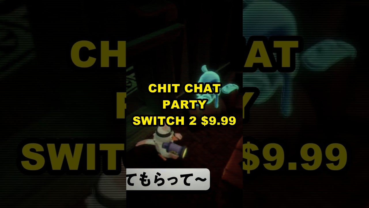 Read more about the article Chit Chat Party disponibile ora su Switch 2 a 9,99$