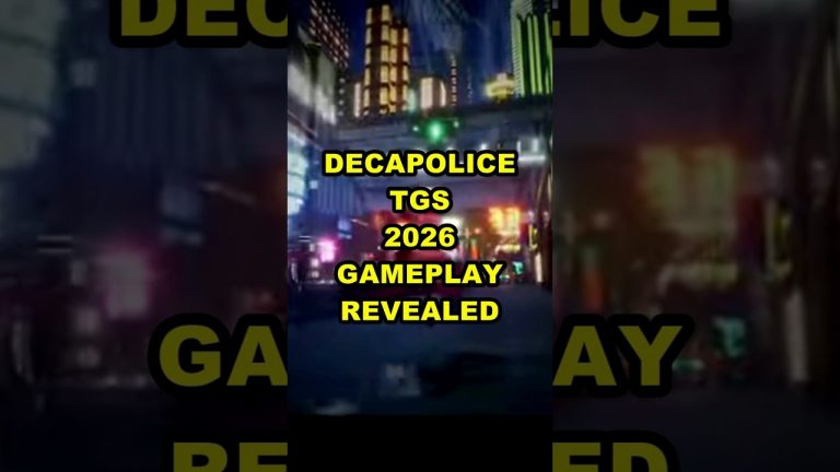 DECAPOLICE TGS 2026 Gameplay Trailer & Playable Demo