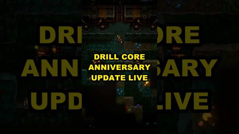 Drill Core Anniversary Update Live on PS5, PC