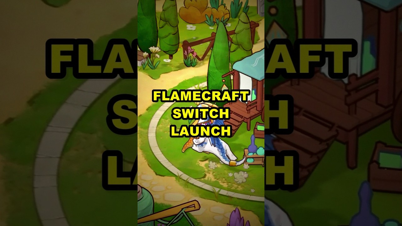 You are currently viewing Flamecraft Launches on Nintendo Switch: Cozy Dragon Shops