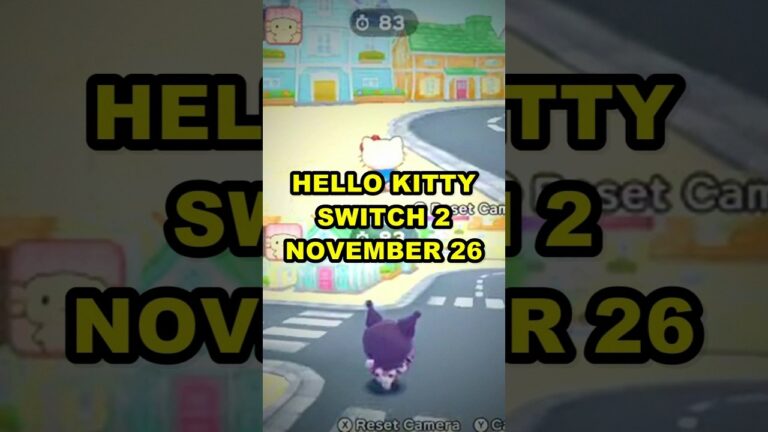 Hello Kitty Freeze Tag Party Hits Switch 2 Nov 26