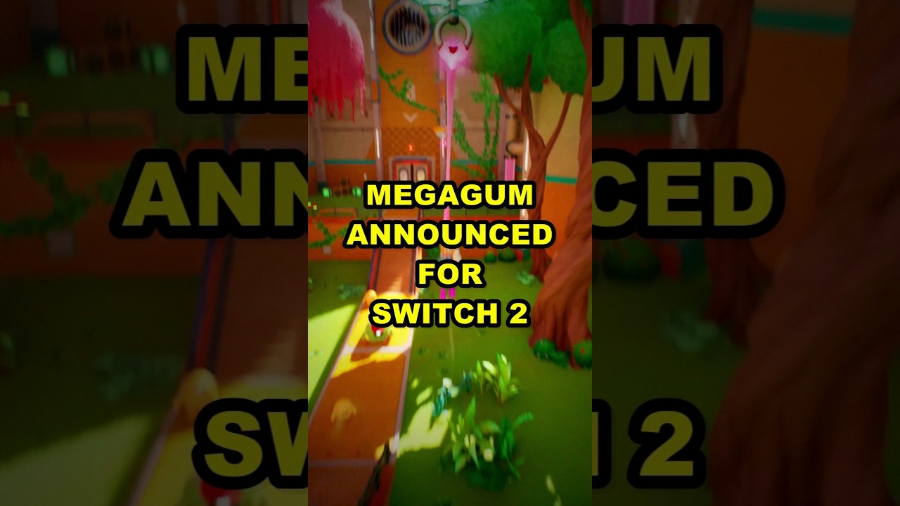 Read more about the article MegaGum Announced for Switch 2: Gum-Powered Platformer