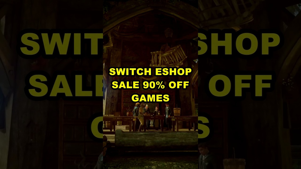 You are currently viewing Nintendo eShop Sale: Hogwarts Legacy & Co. bis -90%
