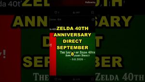 Read more about the article Zelda 40 ans : Direct le 8 septembre, Ocarina of Time attendu