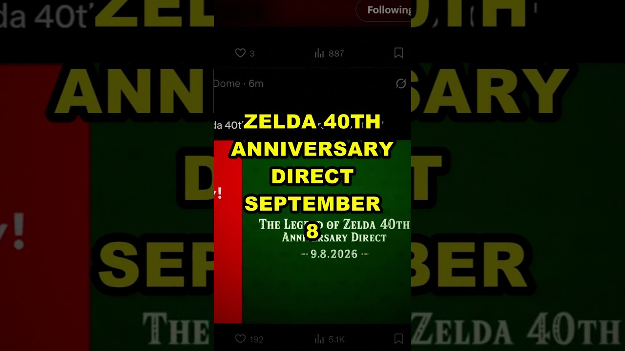 Read more about the article Zelda 40 ans : Direct le 8 septembre, Ocarina of Time attendu