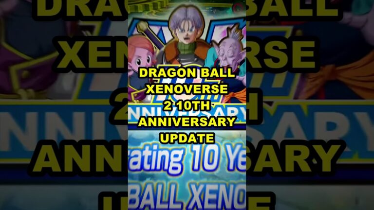 Dragon Ball Xenoverse 2 update: 10th anniversary Oct 27